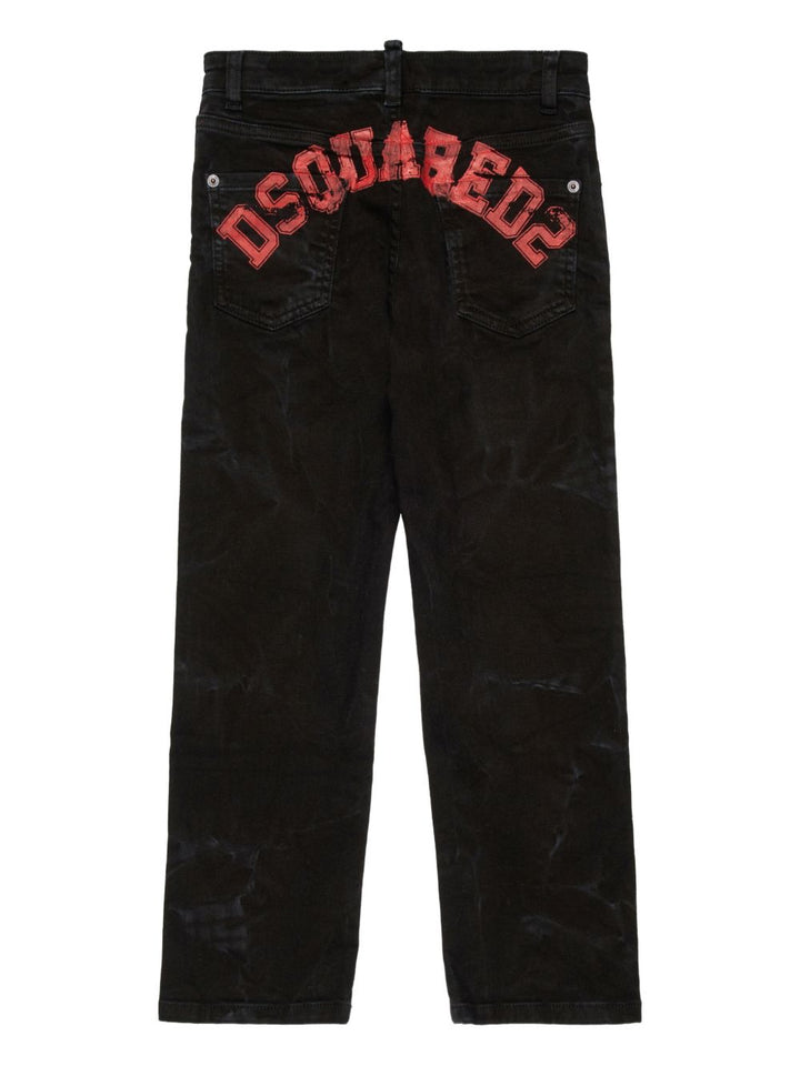 Pantaloni Initial con logo