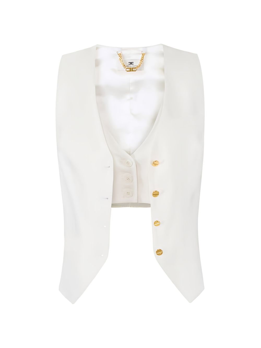 Gilet con tagli asimmetrici