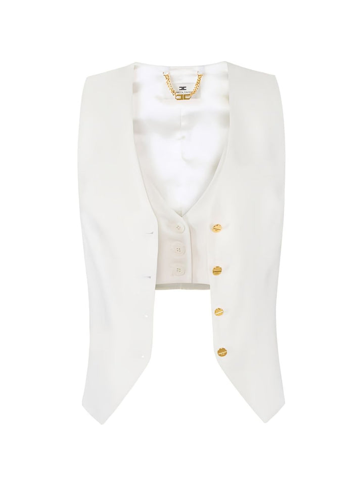 Gilet con tagli asimmetrici