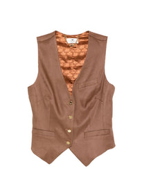 gilet con bottoni