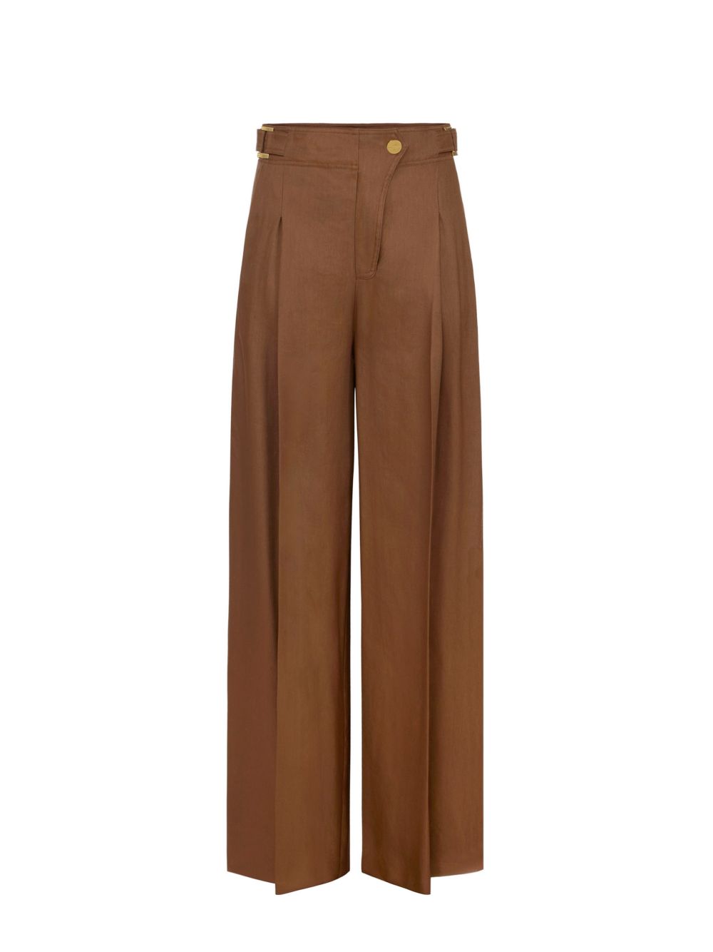 pantaloni palazzo con spalline