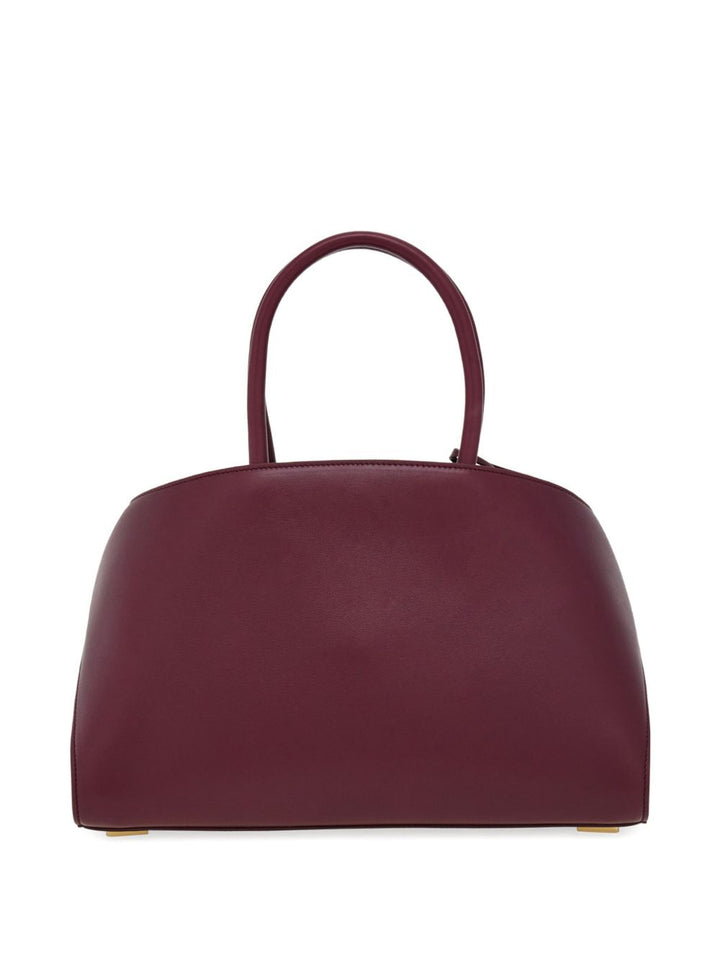 Borsa tote Hug media in pelle