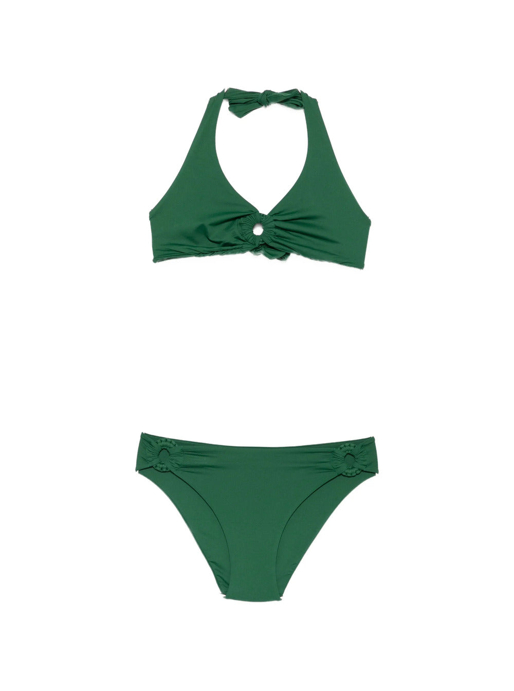 slip bikini con dettagli ad anello