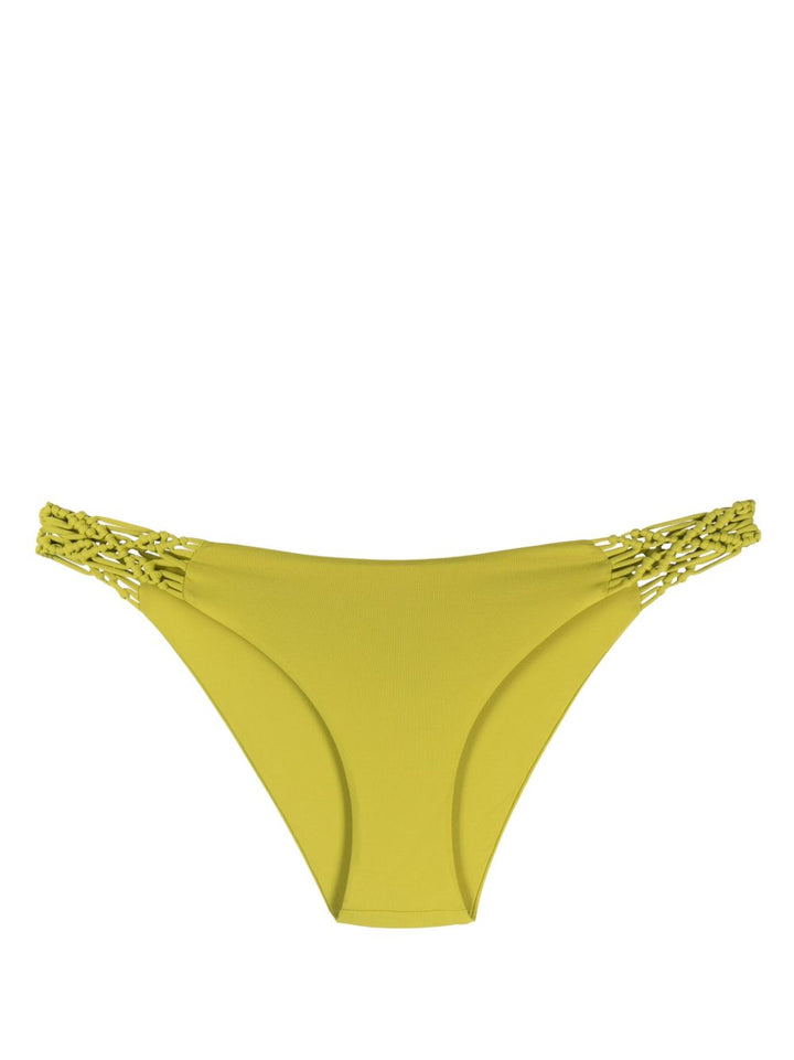 slip bikini con dettagli ad anello