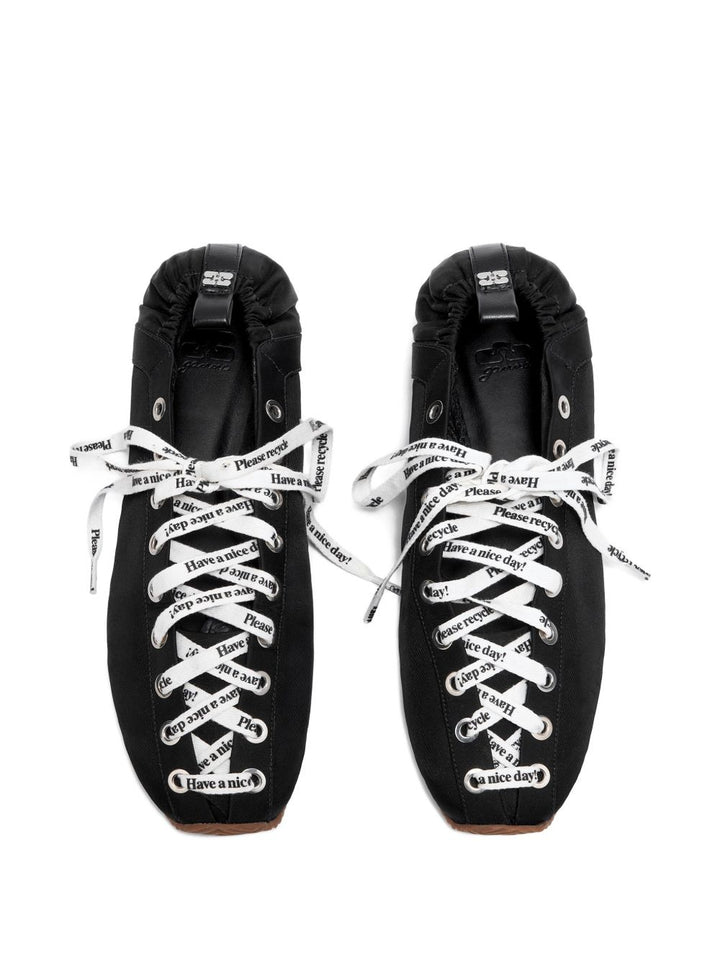 Ballerine stringate