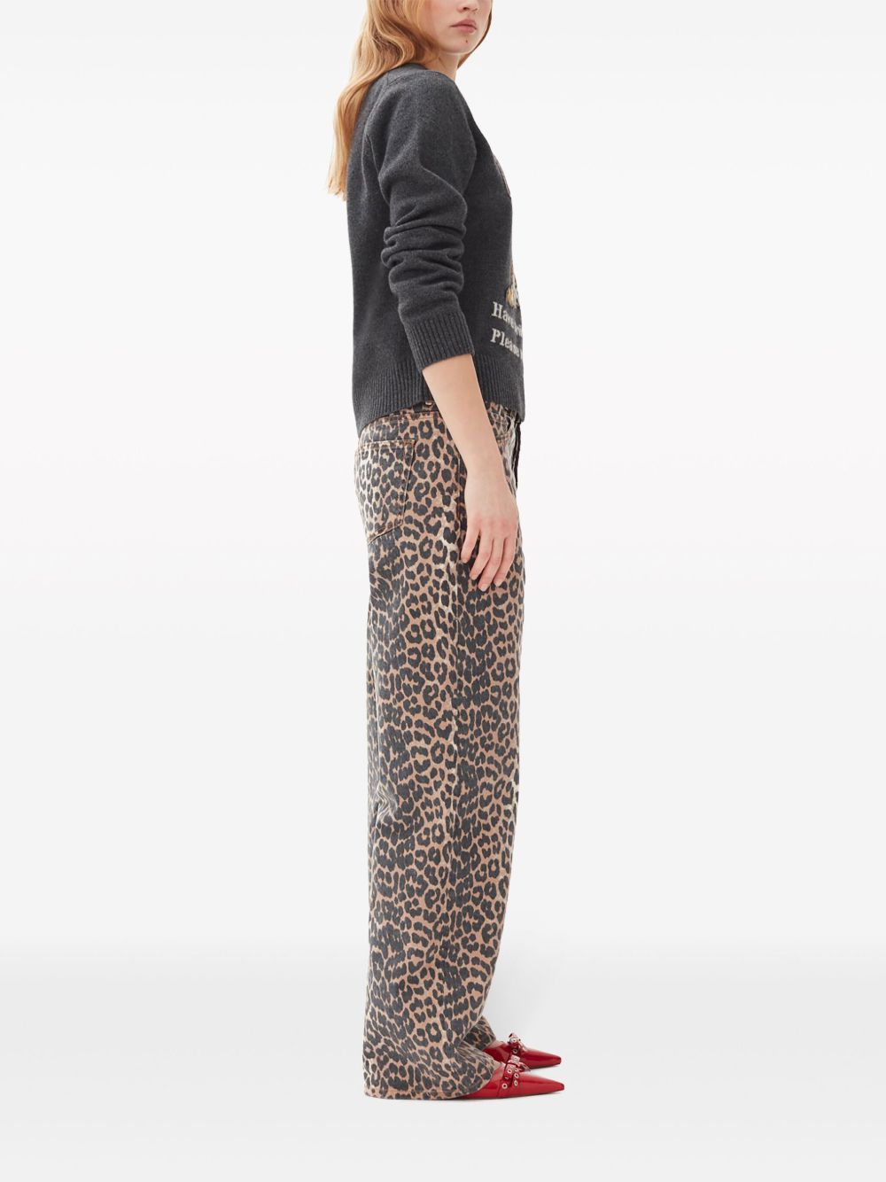 Pantaloni con stampa