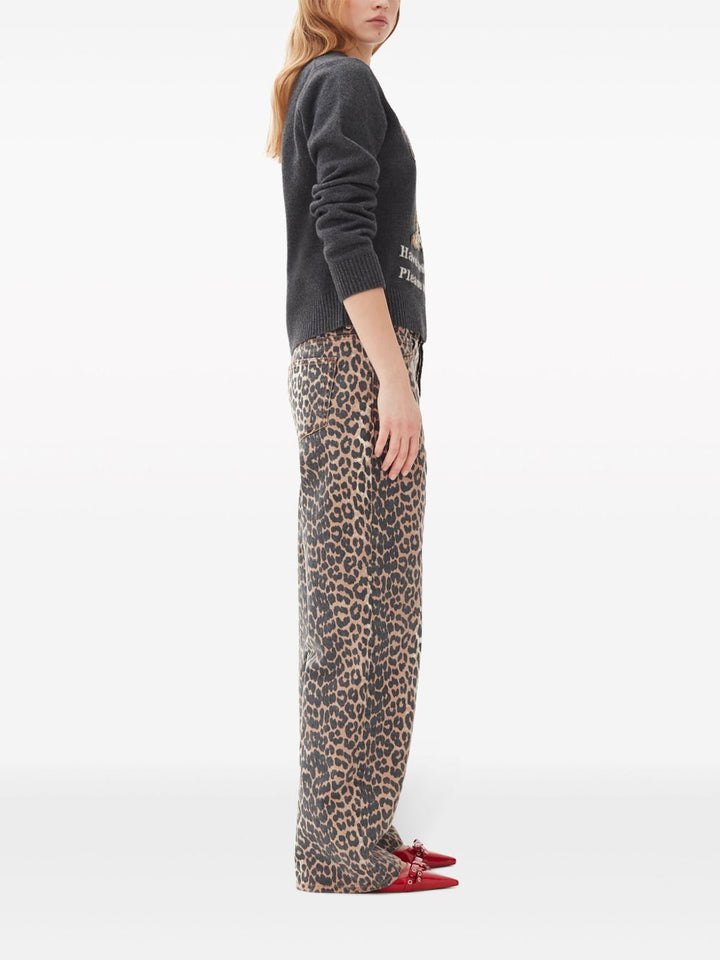 Pantaloni con stampa