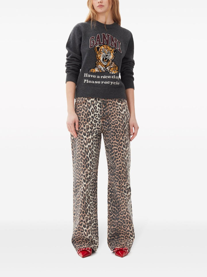 Pantaloni con stampa
