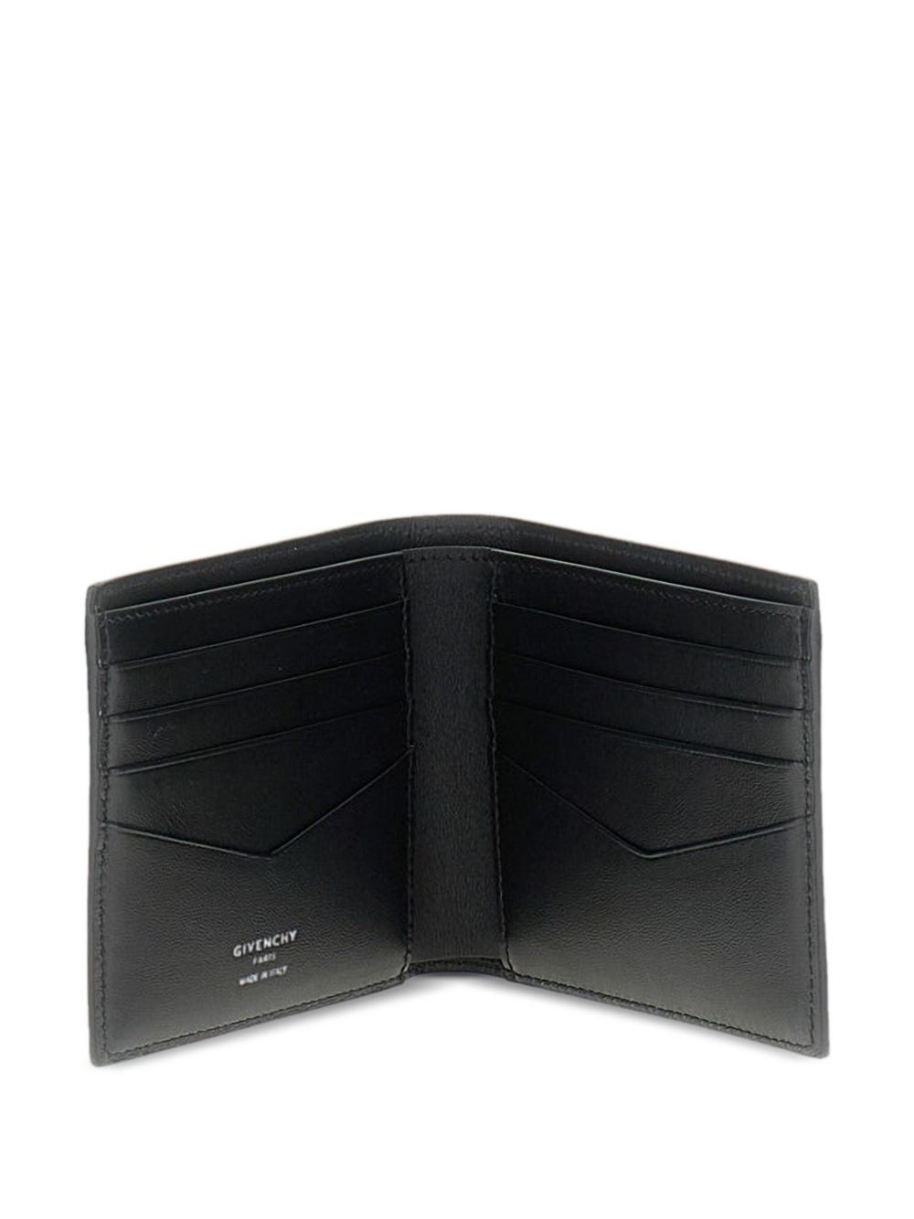 portafoglio bi-fold in pelle