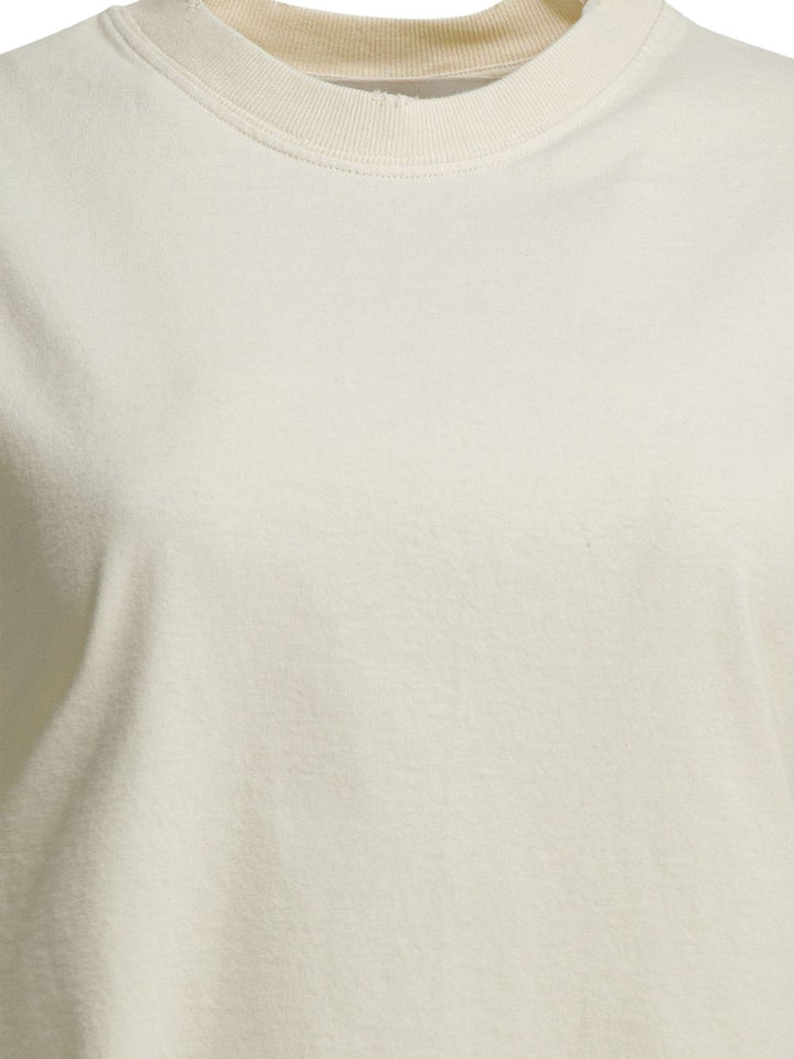 T-SHIRT  BOXI IN JERSEY DI COTONE CON TOPPA CON LOGO