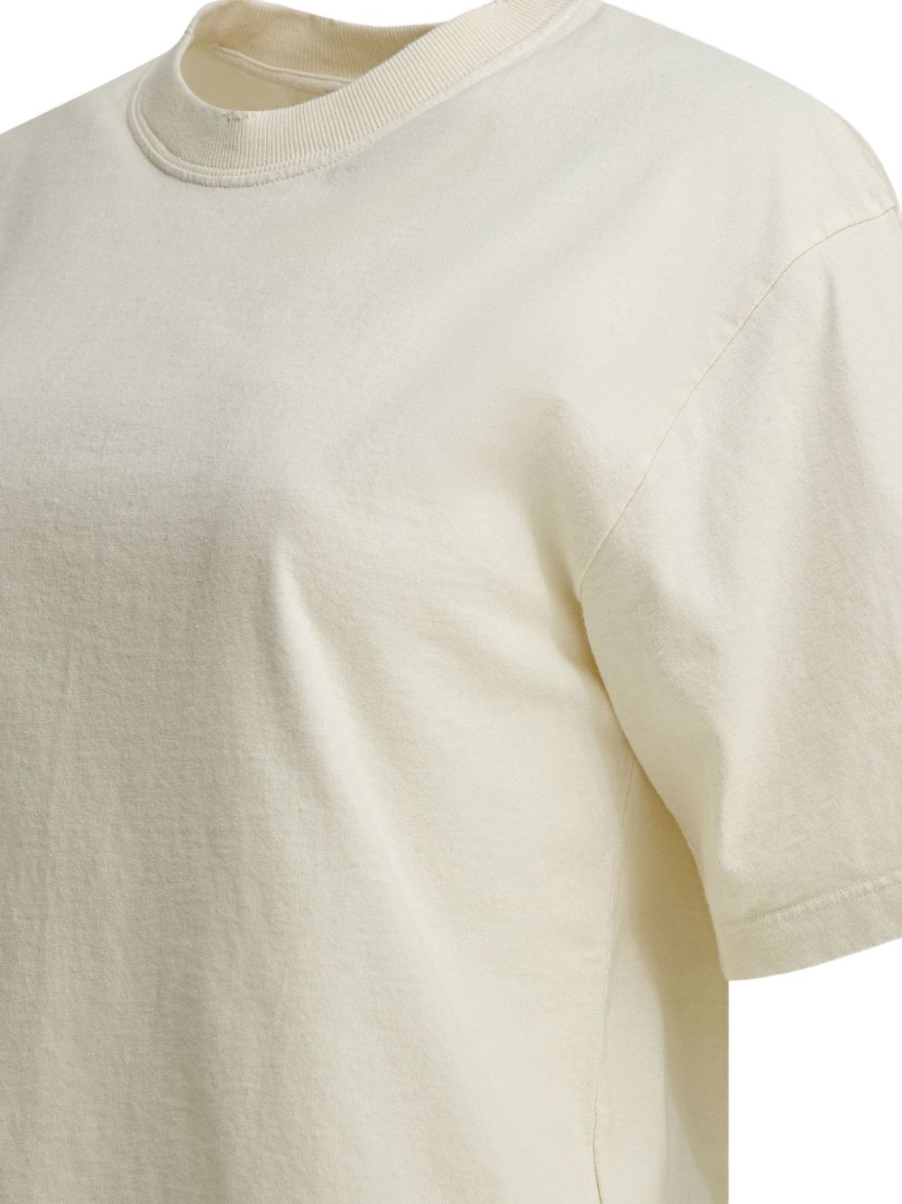 T-SHIRT  BOXI IN JERSEY DI COTONE CON TOPPA CON LOGO