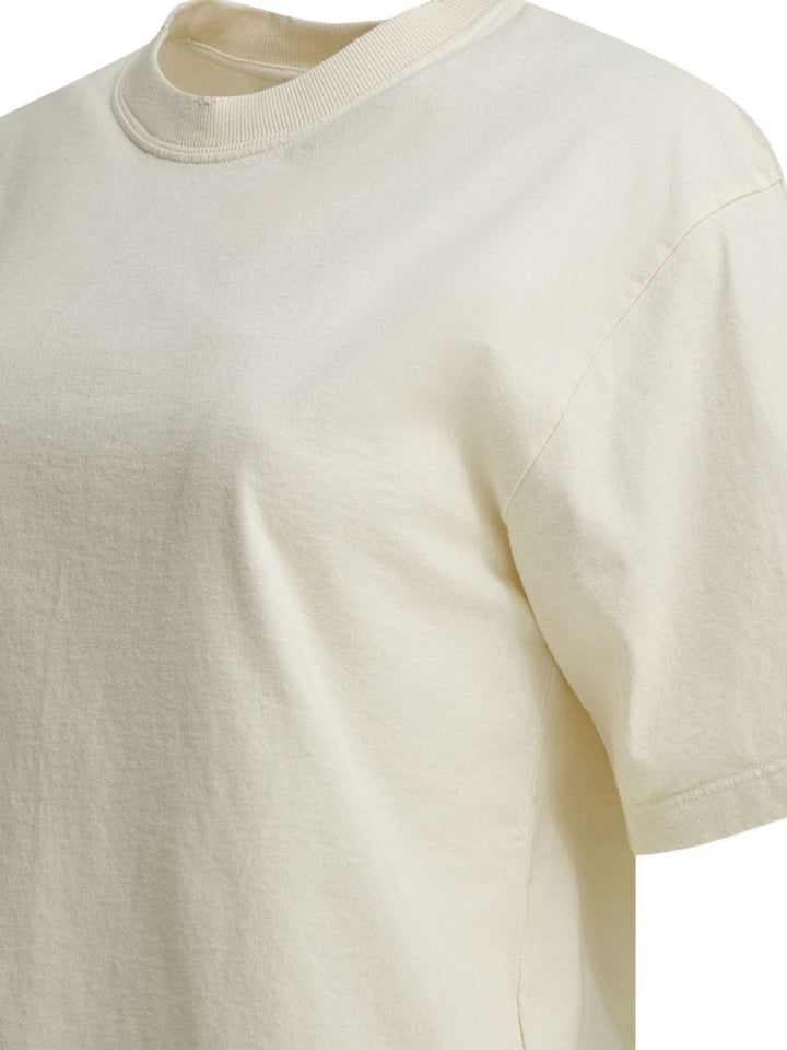 T-SHIRT  BOXI IN JERSEY DI COTONE CON TOPPA CON LOGO