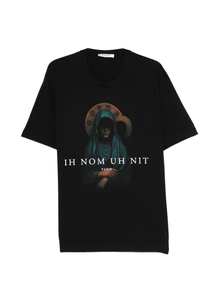 T-shirt con stampa "Holy Mary"