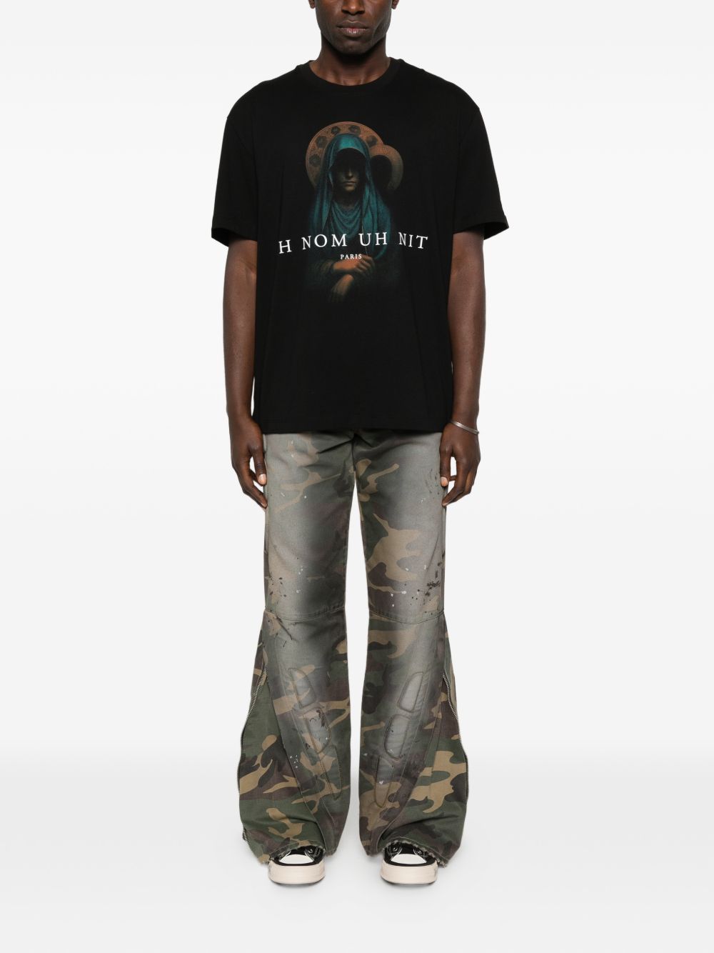 T-shirt con stampa "Holy Mary"
