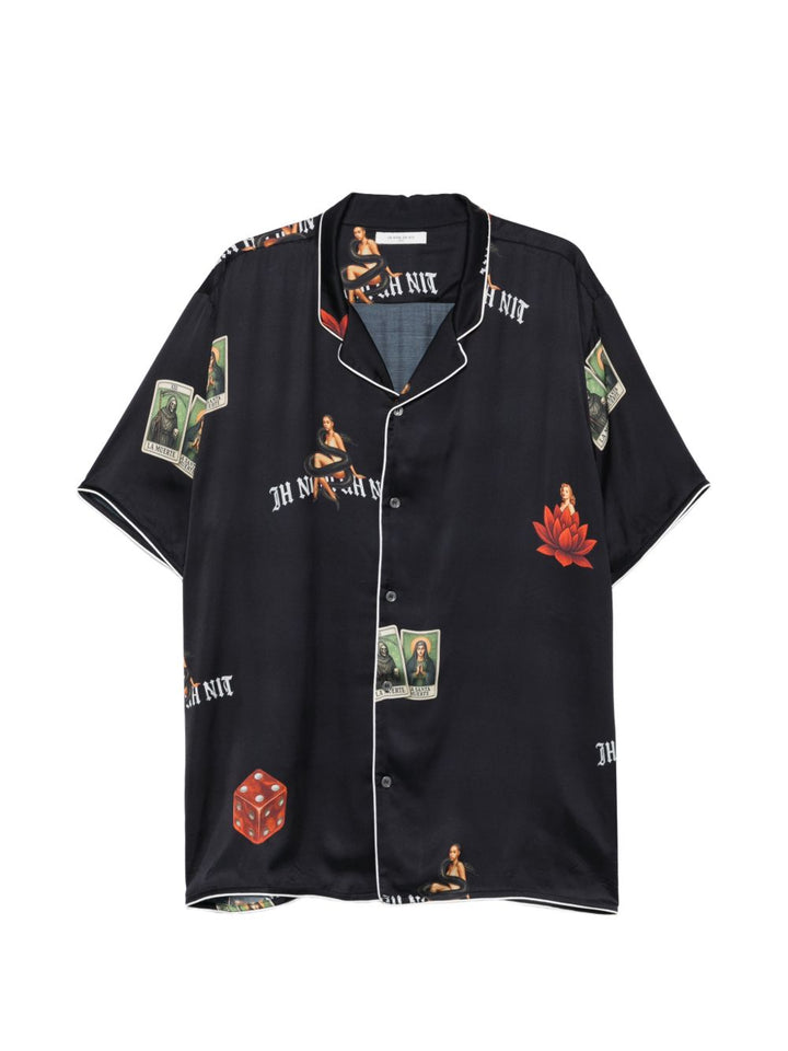 Camicia con stampa