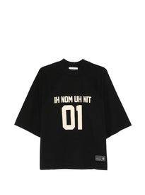 Maglietta girocollo mezza manica con logo