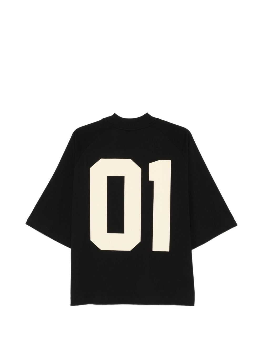 Maglietta girocollo mezza manica con logo