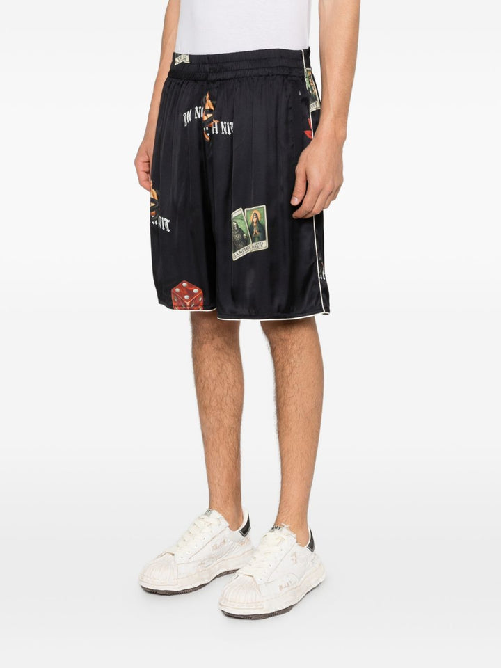 Pantaloncini con stampa grafica