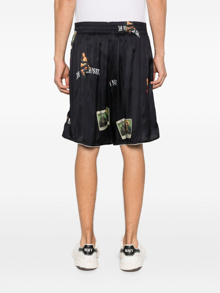 Pantaloncini con stampa grafica