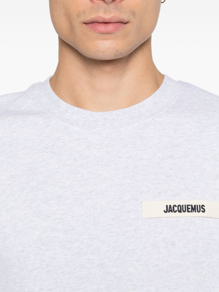 T-shirt con applicazione logo