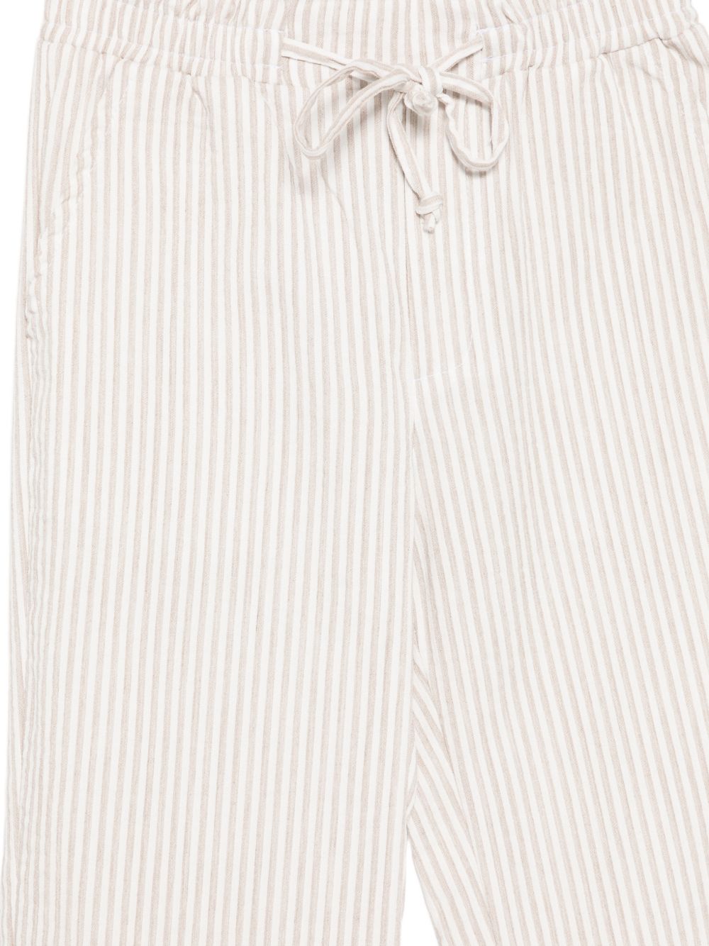 pantaloni con coulisse a righe