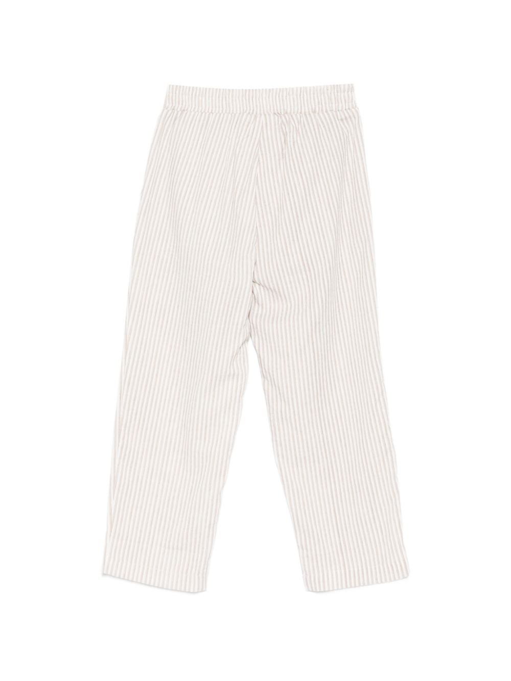 pantaloni con coulisse a righe