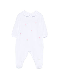 Pigiama floreale con colletto Peter Pan