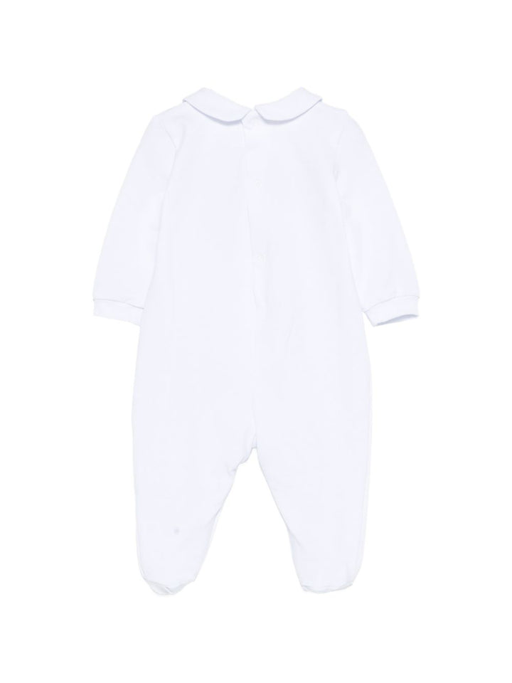 Pigiama floreale con colletto Peter Pan