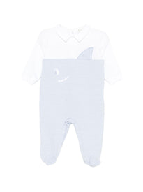 tutina a righe con motivo squalo