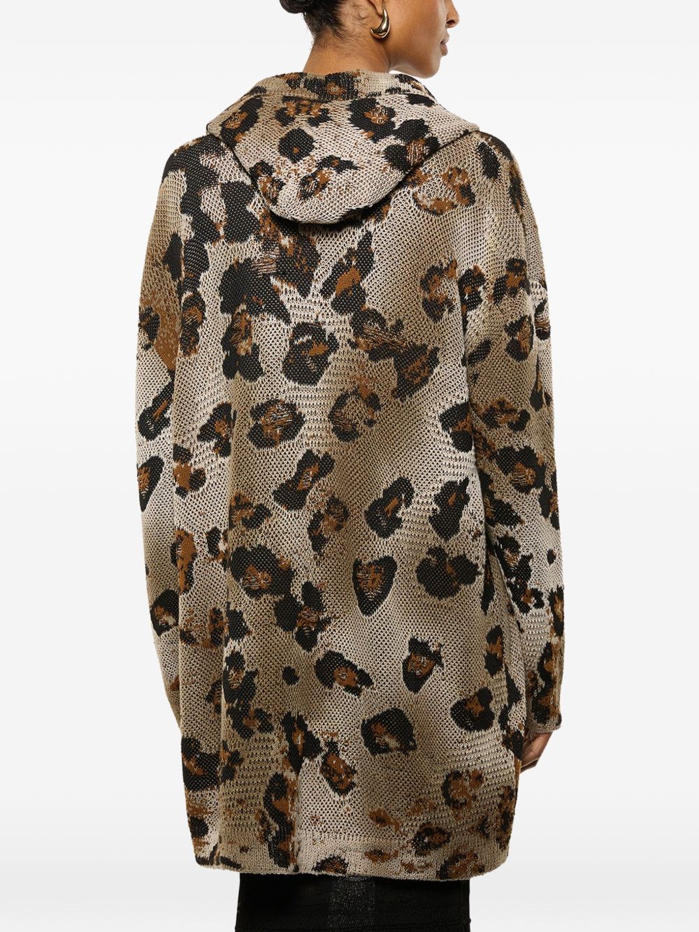 Cardigan con stampa