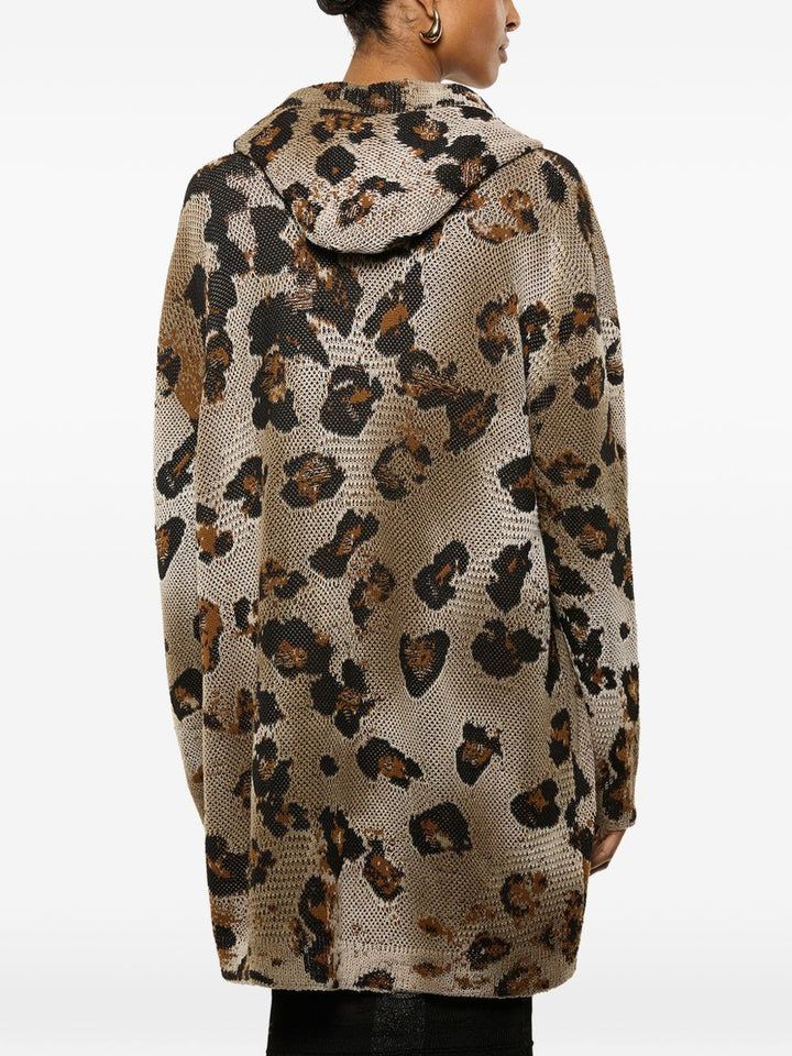 Cardigan con stampa