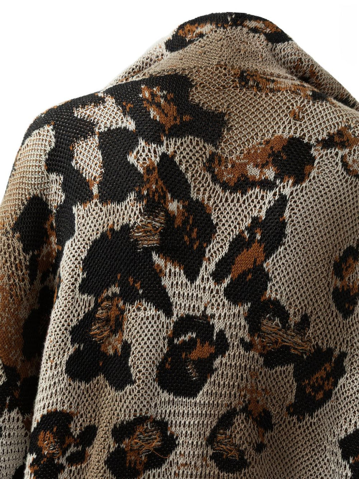 Cardigan con stampa