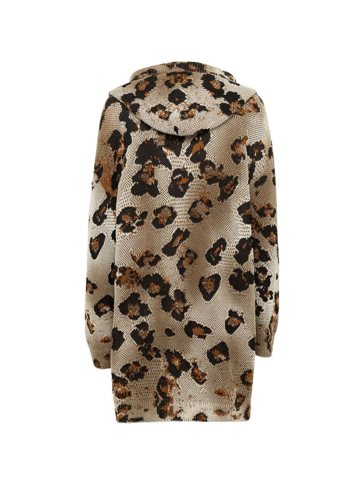 Cardigan con stampa