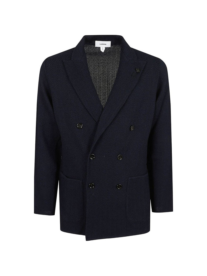 blazer doppiopetto in cotone