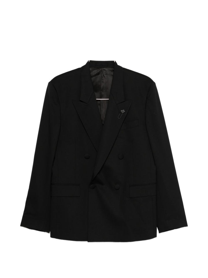 Blazer doppiopetto nero
