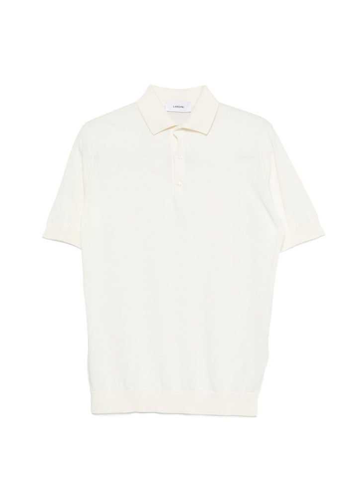 Polo in maglia con bottoni