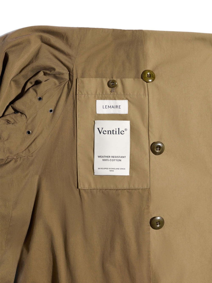 Trench doppiopetto con cintura