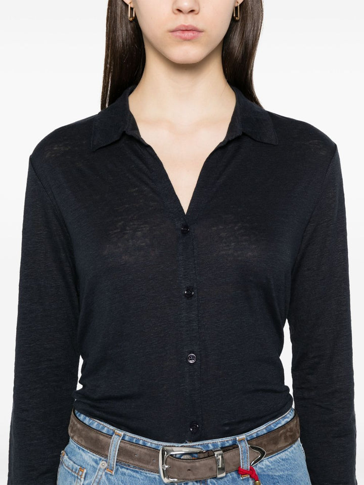 Camicia con trama armatura