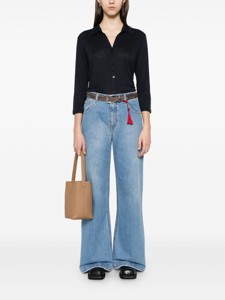 Camicia con trama armatura