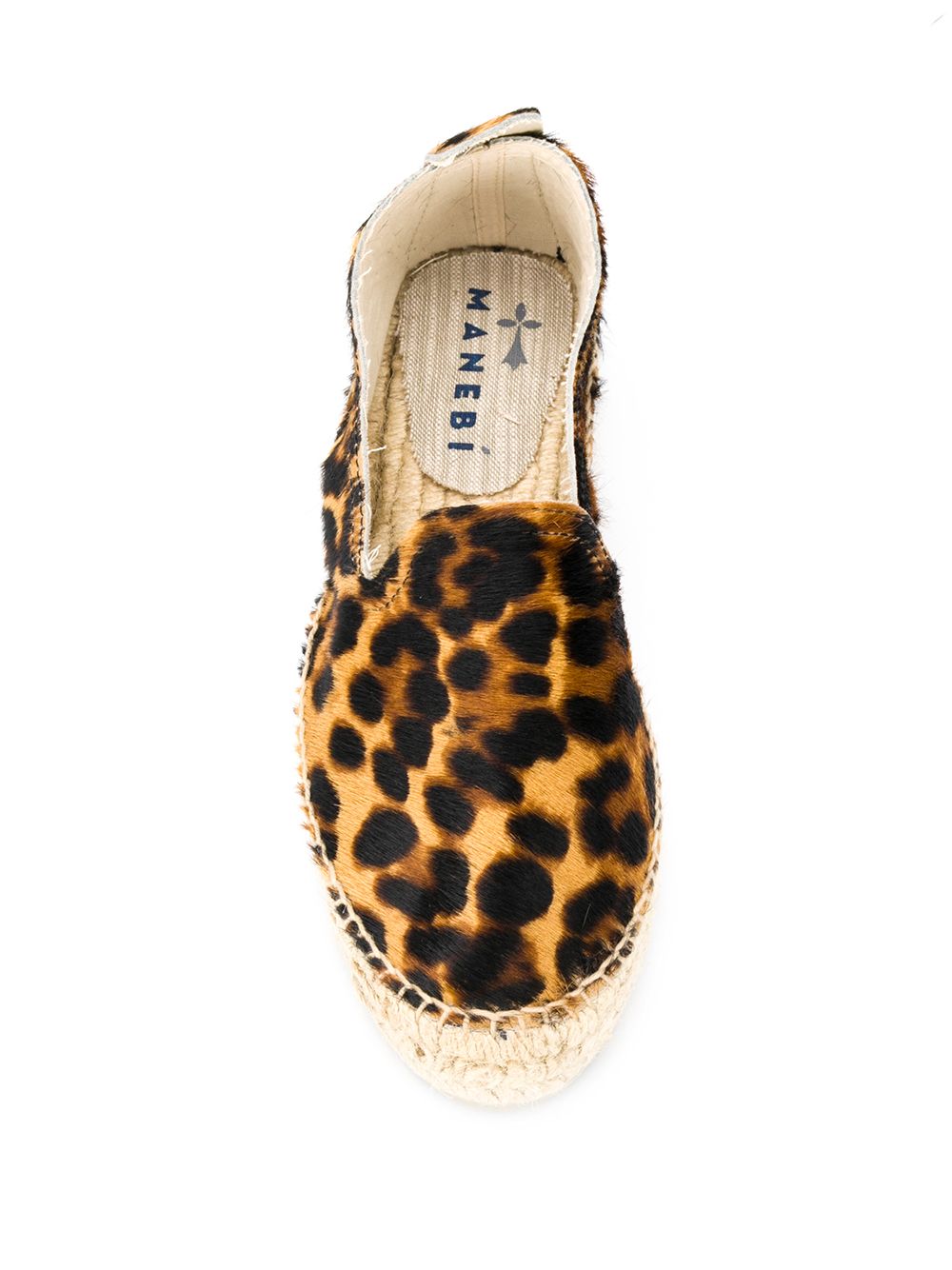 espadrillas con motivo leopardato