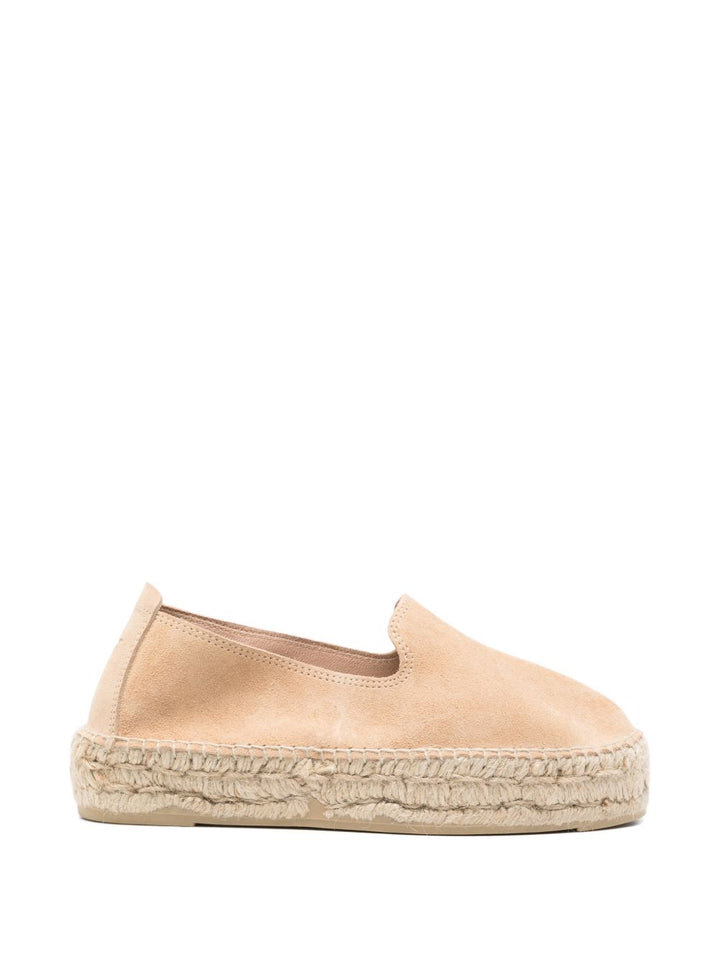 espadrillas in pelle scamosciata