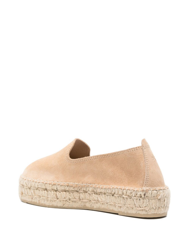 espadrillas in pelle scamosciata