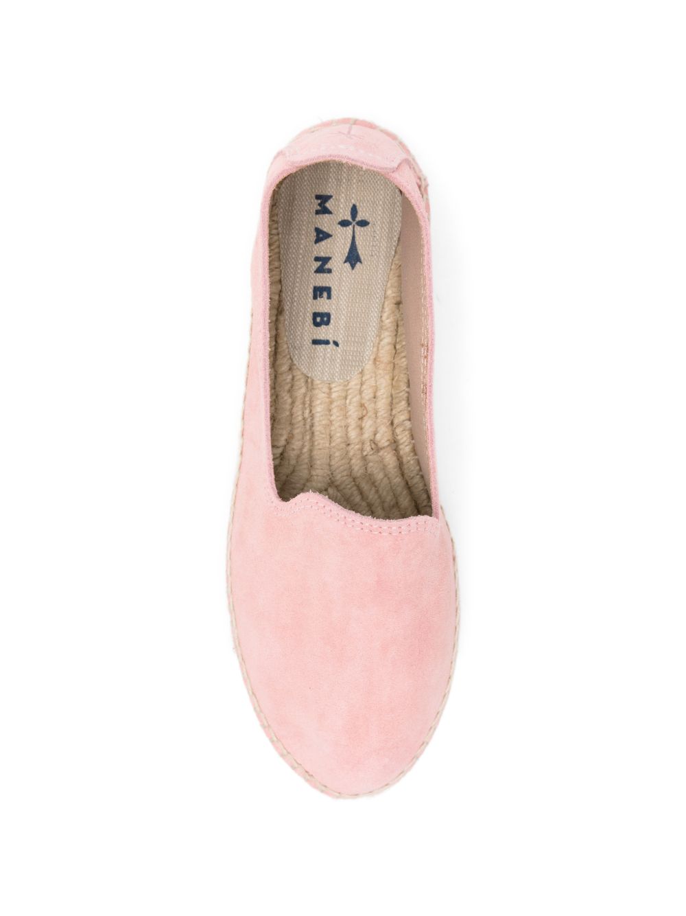 Espadrillas con plateau e punta arrotondata in stile "Hamptons"