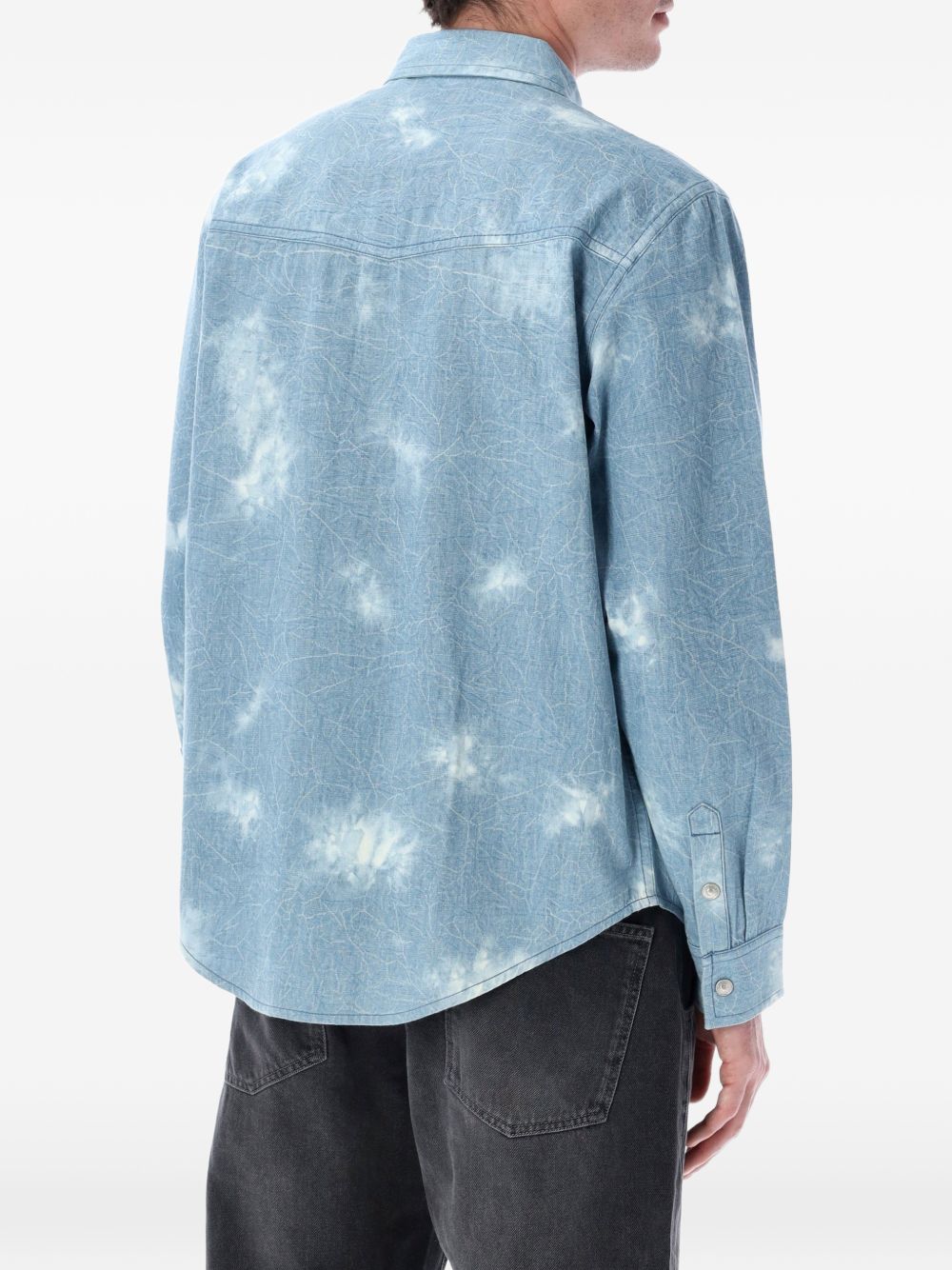Camicia in denim con tasche
