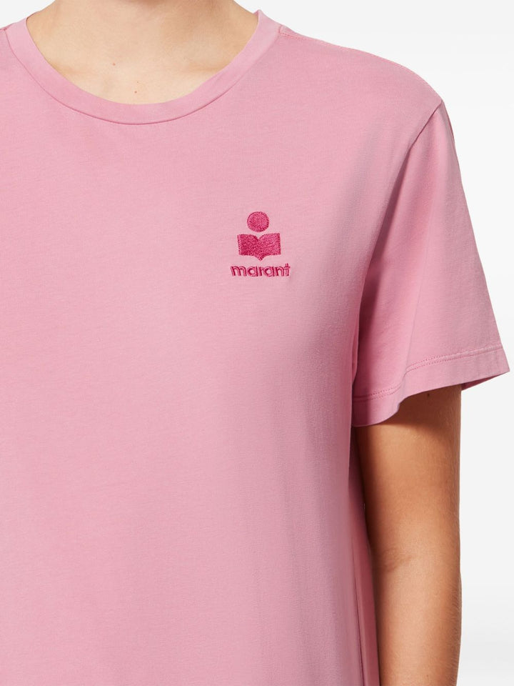 maglietta girocollo manica corta con logo