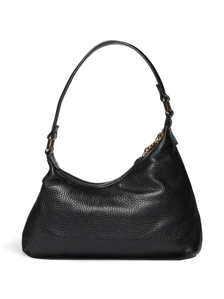 Borsa a tracolla media Wynn con superficie granulosa