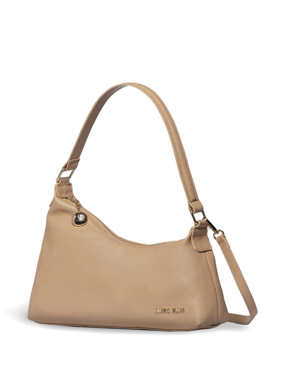 Borsa a tracolla 'Wynn' in pelle martellata