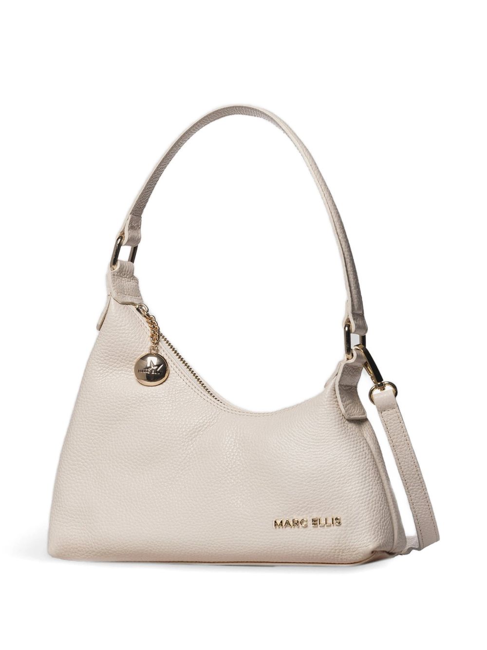 Borsa a tracolla "Wynn" effetto granulato