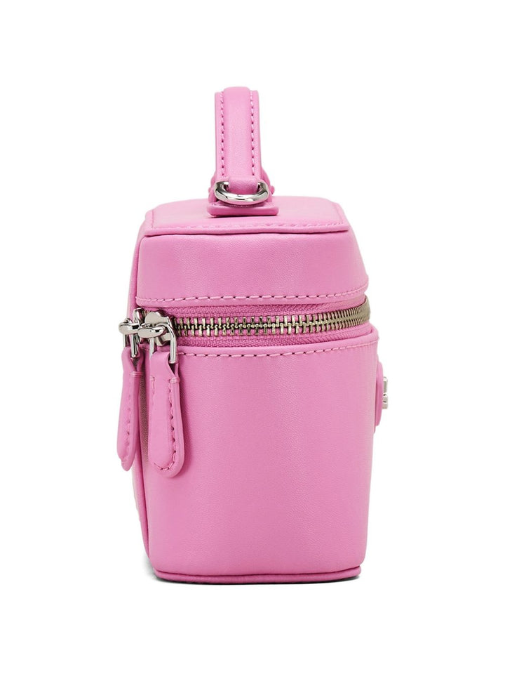 Borsa mini con zip "vanity"