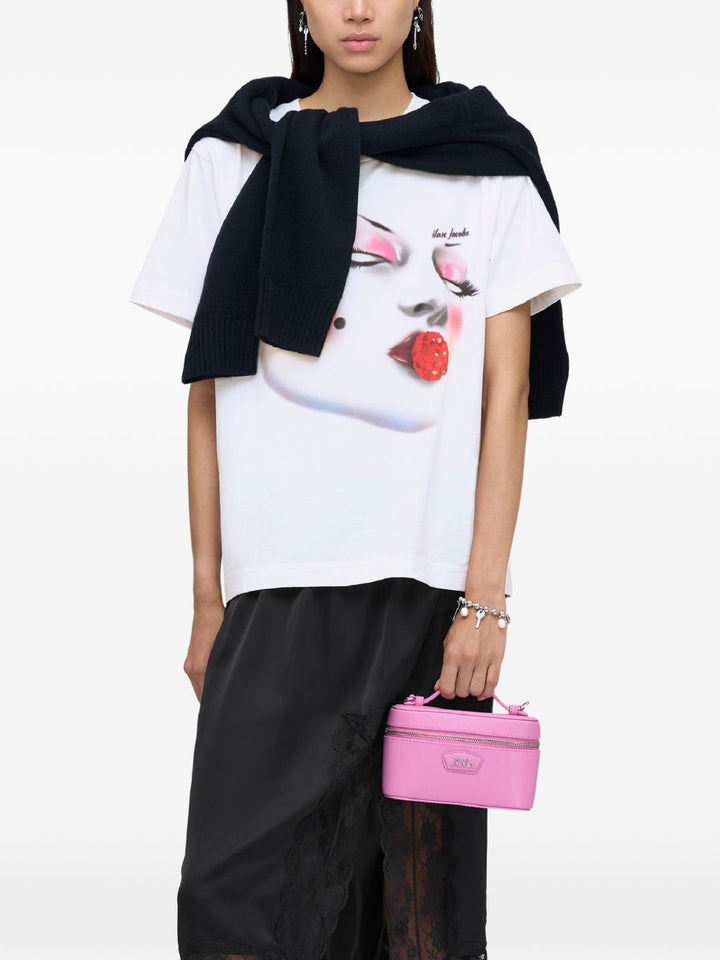 Borsa mini con zip "vanity"